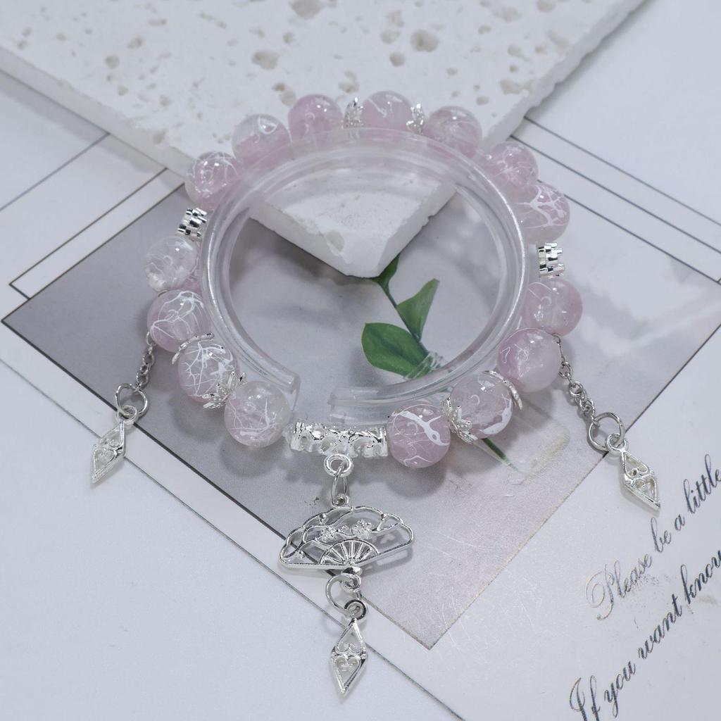 Mori Style Mermaid Crystal Bracelet – Versatile Niche Design for Women, Ideal for Students and Best Friends