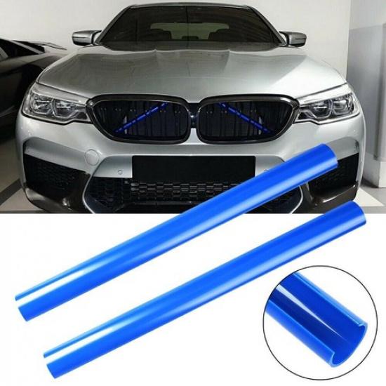 For BMW F45 F10 F06 F01 F12 F11 Grill Bar V Brace Front Grille Trim Strips Cover