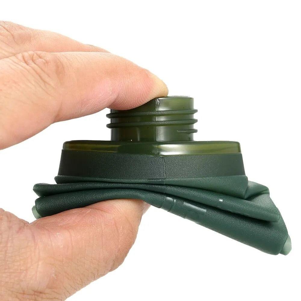 Collapsible Sport Water Bottle Folding Water Bag Outdoor Soft Flask Fitness