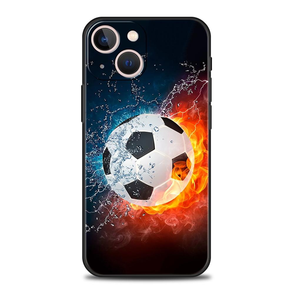 Football Shockproof For iPhone 15 14 13 12 11 Pro Max X XR 8 7 Plus SE2020 Phone Case Cover For iPhone X XR XS Max Shell Capas