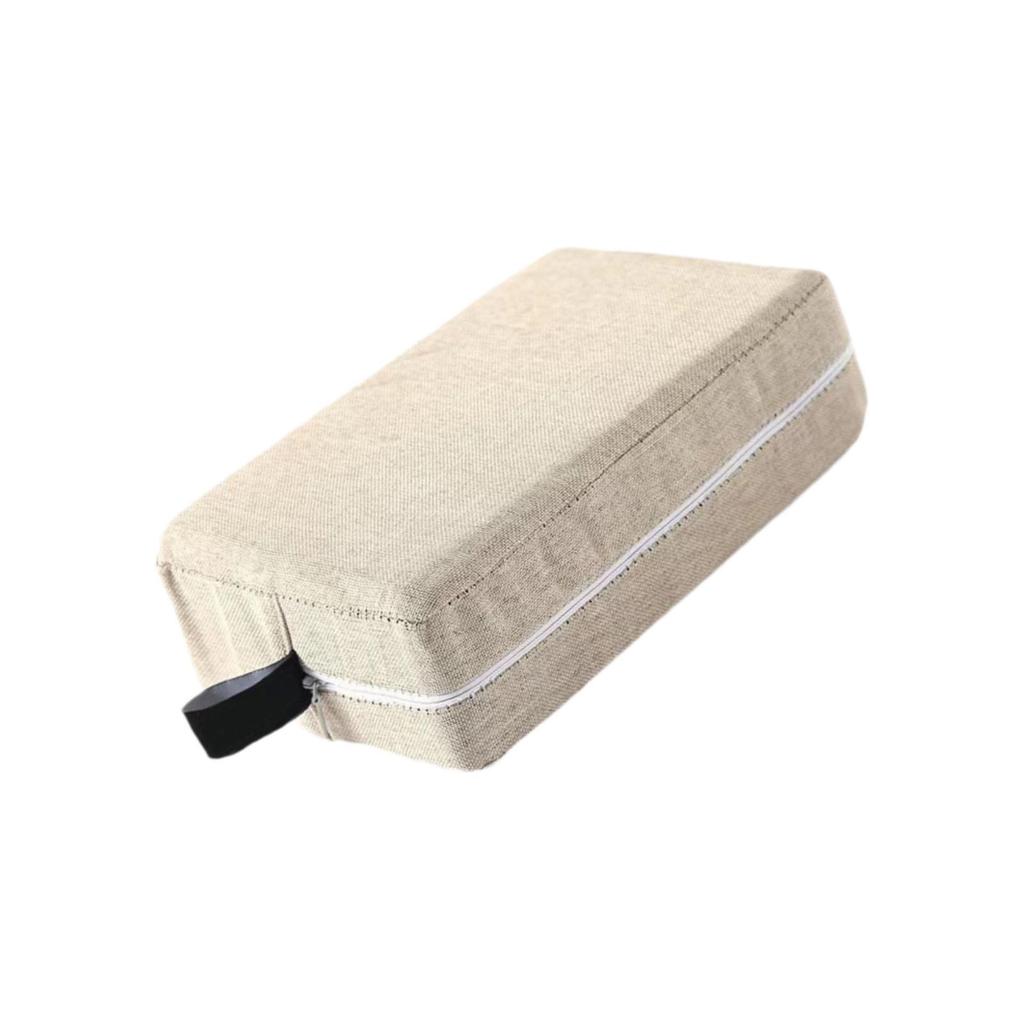 Yoga Block Cloth Cover Yoga Accessories Yoga Prop Soft Zipper for Pilates Workout Stretching Toning Indoor Sports Only Cover