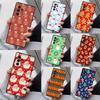 Mignon bonhomme en pain d'épice Coque de téléphone de Noël Pour Samsung Galaxy S25 S23 S30 S8 S21 S20 FE S24 S22 Note 10 20 Plus lite Ultra
