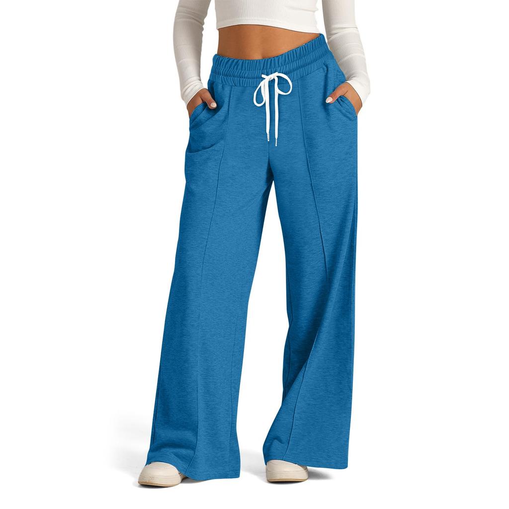 Women's High Waisted Wide Leg Sweatpants Casual Jogger Pants