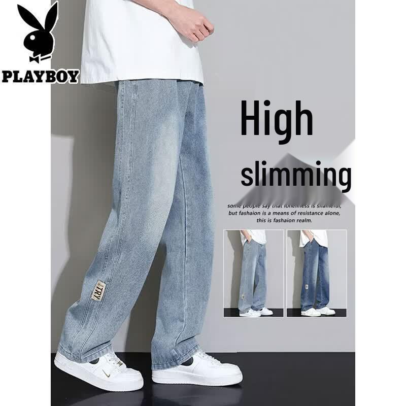 PLAYBOY Men s American Retro Straight-Leg Jeans M