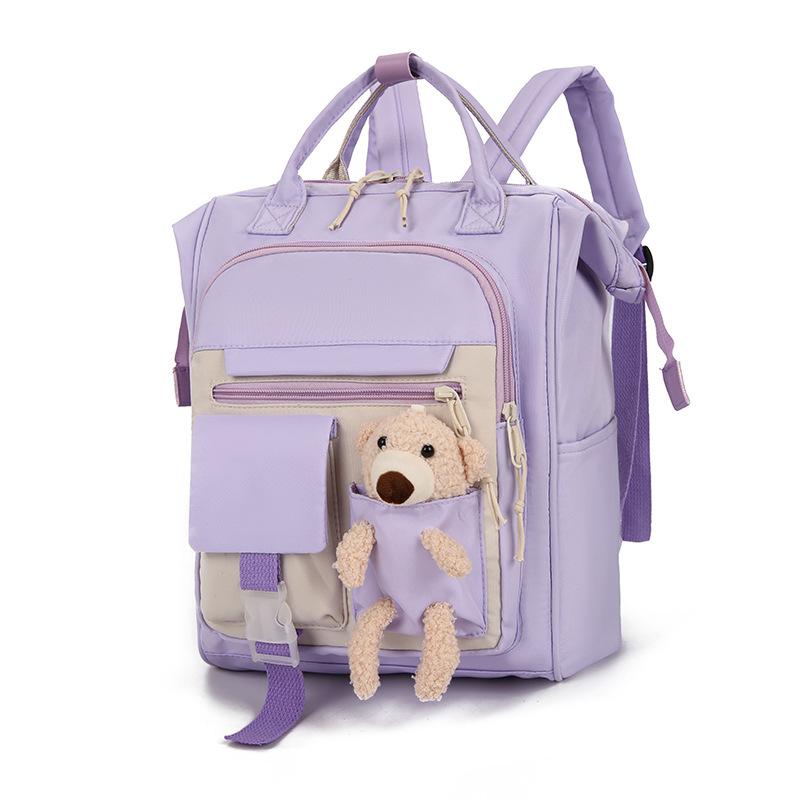 

Large capacity multi-functional backpack, new wear-resistant and anti-splashing backpack фіолетовий