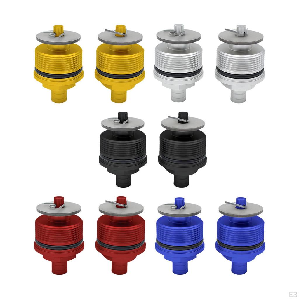 2 Pieces Front Shock Absorber Screws Impact Resistant Metal Motorcycle Directly Replace for 250