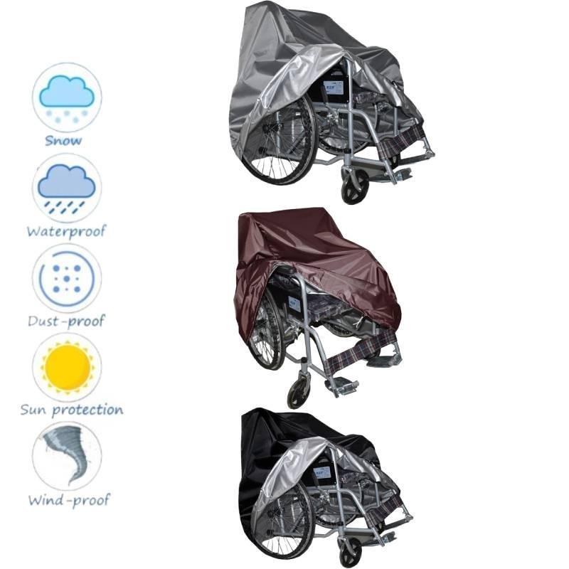 Electric Folding Elderly Wheelchair Waterproof Cover Fashion Simple Outdoor