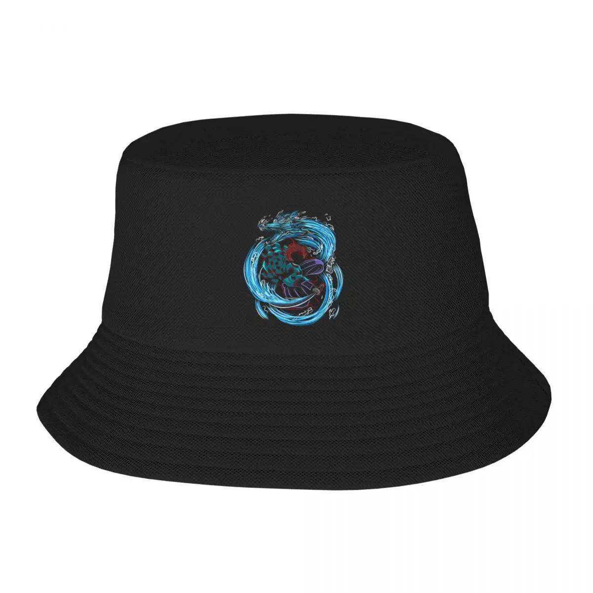 New Water Dragon Bucket Hat Snap Back Hat Summer Hat Mens Tennis Womens