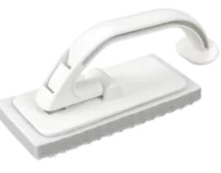 

Azuma Kogyo Щетка для пола в ванной Smart Очиститель для пола в ванной 7 x 8 x 20 см с магнитом Общая уборка Уборка пола Магнит в комплекте для гигиены белый