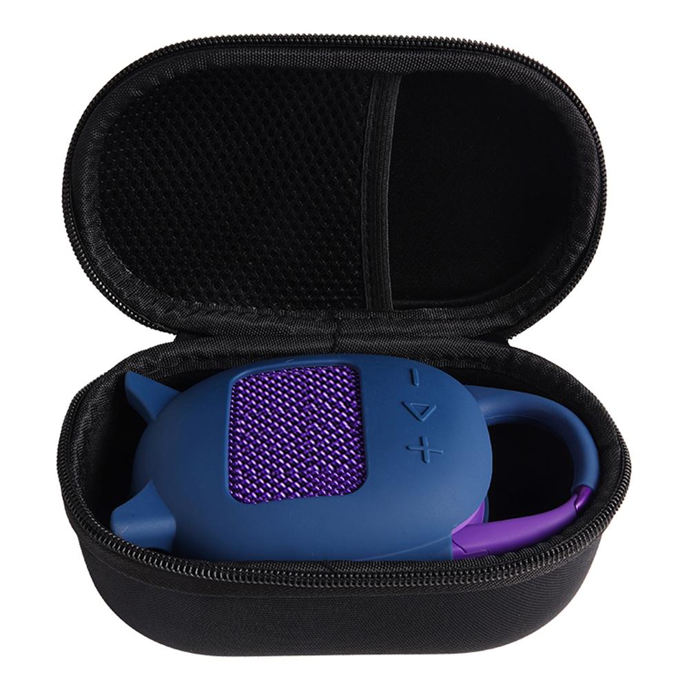 For JBL Clip 5 Bluetooth-compatible Speaker Storage Bag with Silicone Protective Case Set