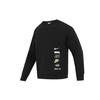 Sweatshirts Men's Black Crew Neck Thickened Regular DX0782-010