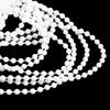 Accessories White With Connectors Blind Beaded Chain Curtain Bead Rope Chain Pull Cord Blind Chain