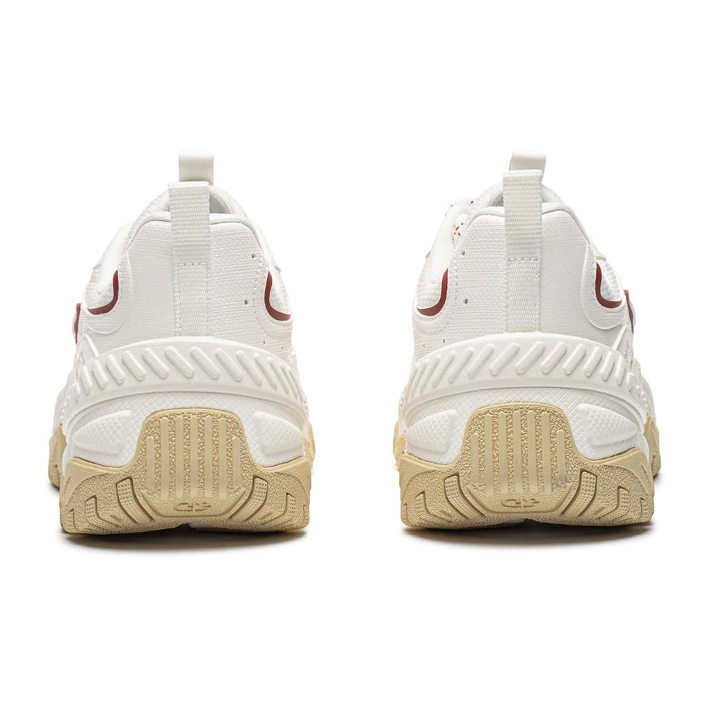Li-Ning Brown Sugar Casual Shoes Women's Low-top Mist White