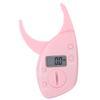 Pink Body Fat Monitors Portable Digital Skinfold Measurement Tester Measuring Caliper