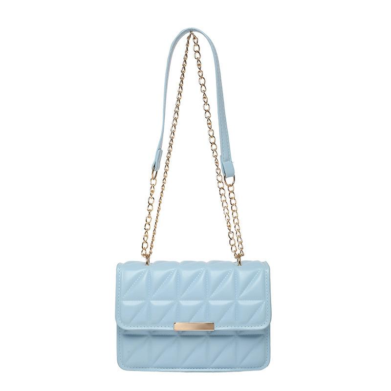 Korean version of the temperament simple foreign style chain shoulder messenger bag women 2025 niche new versatile ins small square bag