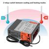 LED Digitaler Temperaturregler, Thermostat, Temperaturregler, Inkubatorrelais, Heizen und Kühlen 12 V 24 V 220 V STC-1000