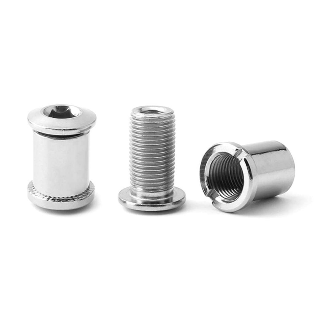 5pcs Light weight Chainring Bolts Steel Cycling Disc Screws Bike Chainwheel for Mountain Fixed Gear Track Bikes