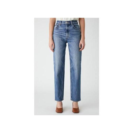 MOUSSY PLAIN JEANS STRAIGHT (BLU)