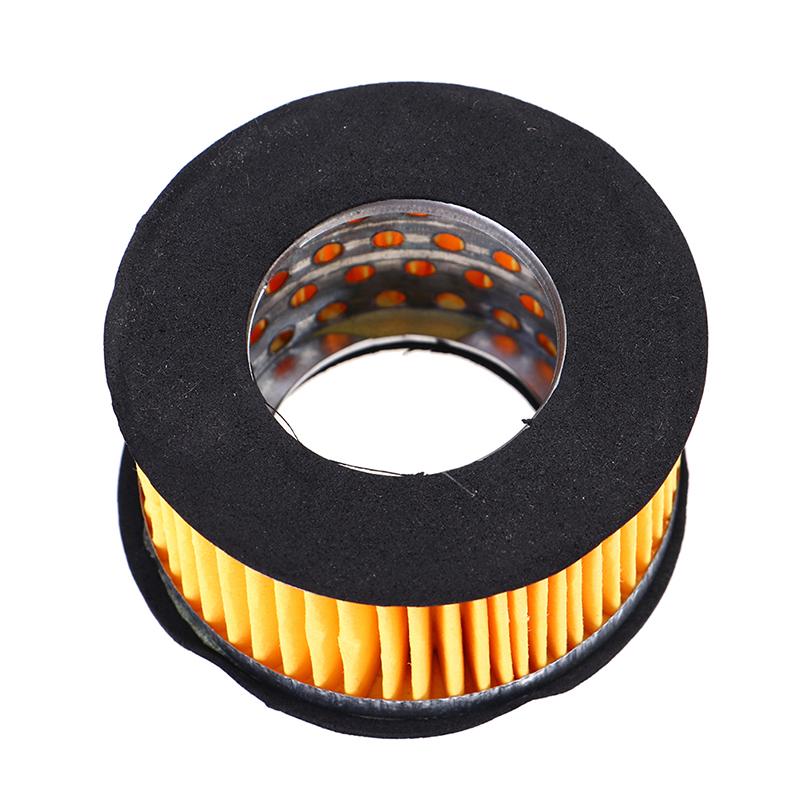 Black Iron Air Filter Silencer Air Compressor 20Mm Male Thread Canister Filte