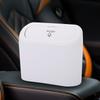 Lixeira de Carro com Tampa, Lixeira de Veículo Organizador Porta Lixo com Um Rolo de Sacos, Mini Lixeira de Armazenamento à Prova de Vazamentos para Carro, SUV, Escritório