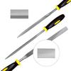 Premium Needle File Set Precision Round Half Round Flat Square Triangle Hand Files for Woodwork Tools Metal File Wood Carving