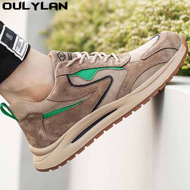 Oulylan Steel Head Anti-Smash Anti-Stabbing Wear-Resistant Breathable Men'S Comfortable Safety Shoes Protective Safety Shoes