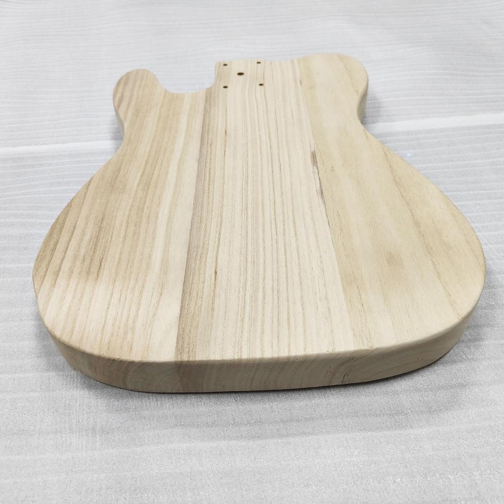 TL-2 Electric Guitar Body Made of Paulownia Wood Electric Guitar Body Unfinished Body Suitable for DIY Customization, Painting, and Spray Painting