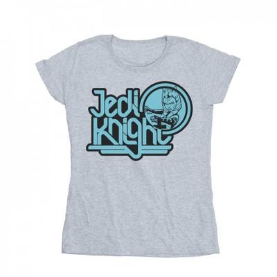 Womens/Ladies Clone Wars Jedi Knight Ahsoka Cotton T-Shirt