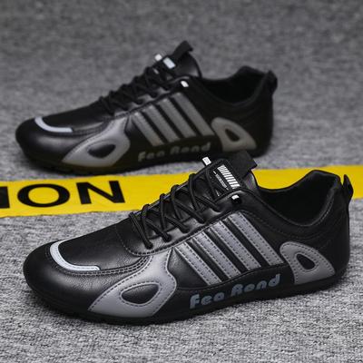 Mocasines de Cuero Transpirables de Suela Blanda para Hombre 2025 - Zapatillas Casuales Estilo Coreano y Zapatos Planos para Conducir