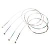 4pcs Violin Strings Set NickelChromium Wound CopperNickel Winding Hexagonal Steel Core