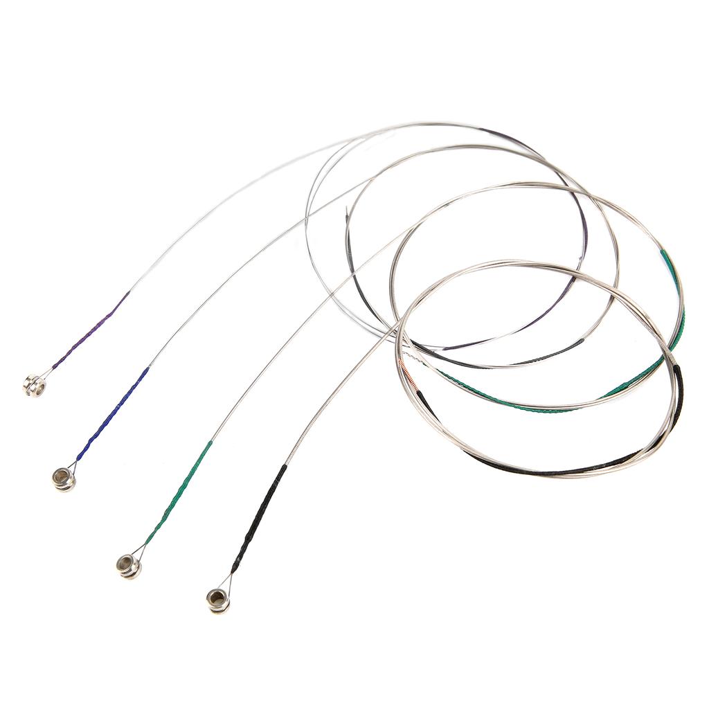 4pcs Violin Strings Set NickelChromium Wound CopperNickel Winding Hexagonal Steel Core