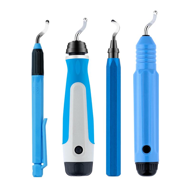 Edge Cutter Deburring Tool with Cutter Handle Burr Trimming Knife For Copper Aluminum Steel Plastic Wood Rubber BS1010 BS1018