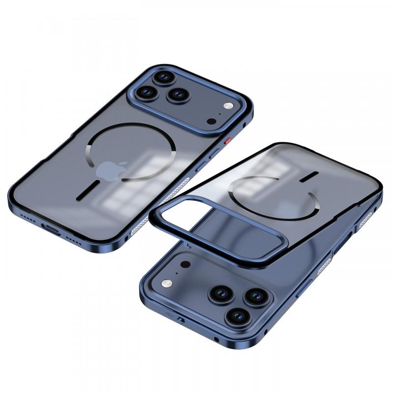 Metallic Matte Hard Case IPhone 18 Pro Max With Magnetic Snap-on Design Heat Dissipation Detachable Frame