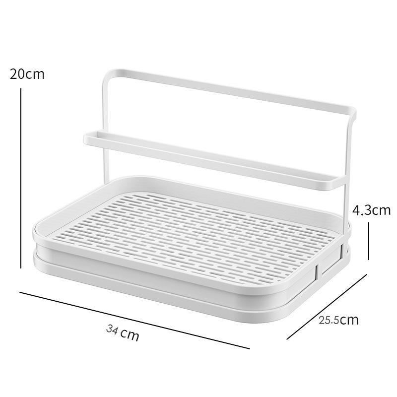 Wine Glasses Holder Glass Cup Rack Cupboard Coffee Cup With Tray Drain Holder Kitchen Living Room Cup Storage Shelf Organizer