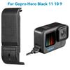 Coperchio Laterale Batteria Sostitutivo Ricaricabile per Gopro Hero Black 12 11 10 9 Accessori Staccabili per Action Camera