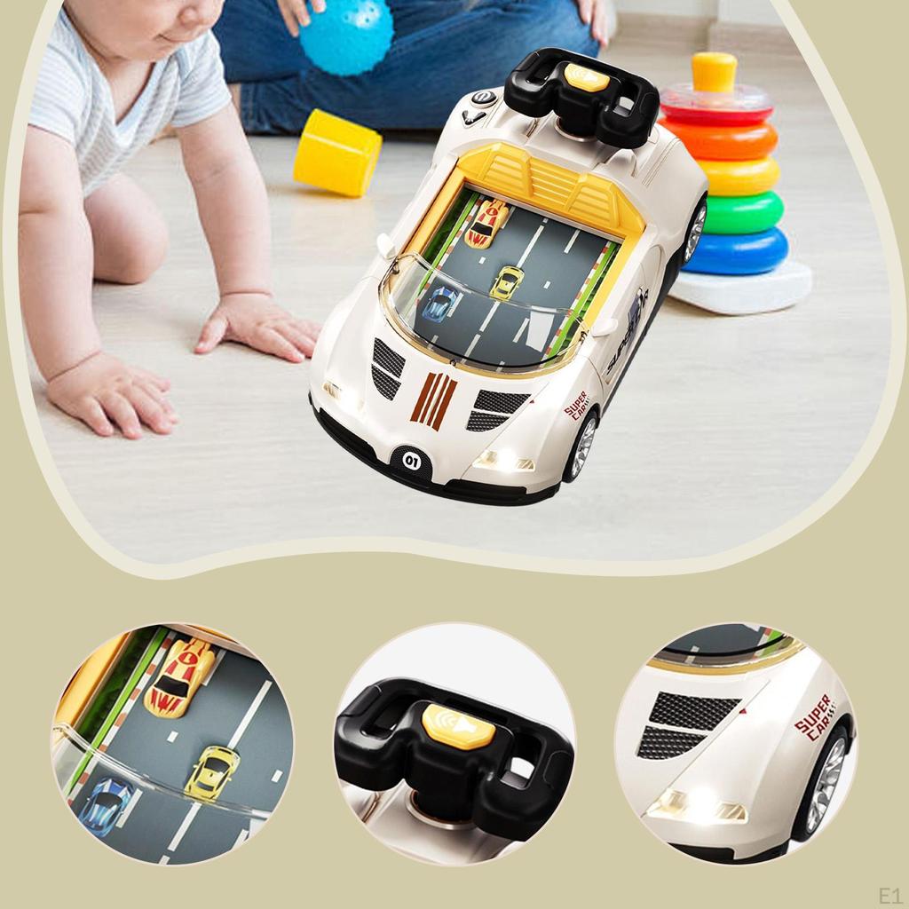 Musical Steering Wheel Toy Educational Learning Simulated Driving Game Christmas Birthday Gift