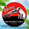 Vintage Phonograph Dog Record Metal Tin Sign Art UV Print