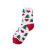 Women Christmas Thick Coral Fleece Socks Plus Fleece Warm Floor Socks In Tube Socks