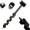 Carbon Steel Woodworking Drill Bit Sturdy Hole Opener Auger Drill Bits  Hard Soft Plastic