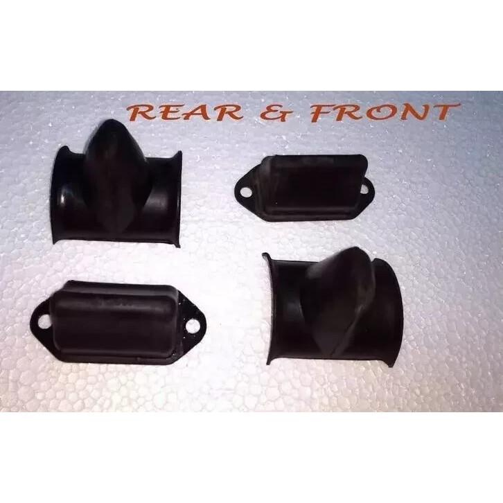 För Suzuki Samurai SJ410SJ413 LJ80 Sierra Fram Bak Bladfjäder Stötfångare Bump Set