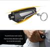 Tungsten Steel Multifunctional Keychain Safety Hammer: Lifesaving Escape Tool & Window Breaker for Sedans, Trucks, Firefighters.