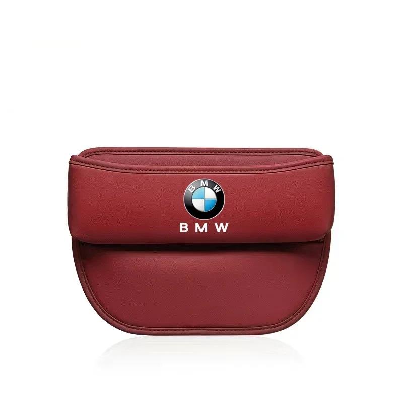 Car Sticker Hot 2025 Auto Seat Gap Storage Box Car Seat Organizer Holder For BMW M Performance E46 E90 E60 F10 F30 E39 E36 F20 E