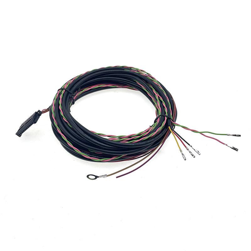 Retrofit Reverse backup Camera Module Cable wiring For F10 F07 F11 F20 F30 31