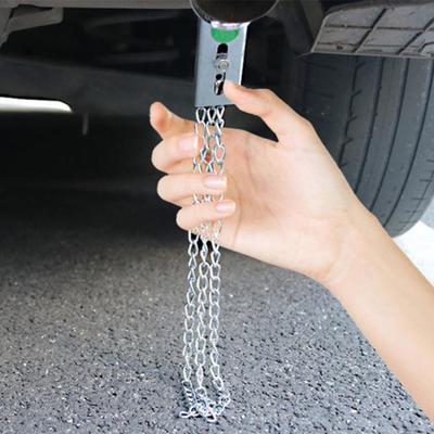 Automobilio įspėjamoji juostelė, tvirta sagtis, atspari nusidėvėjimui, patvari, nešiojama automatinio įrankio galvanizuota geležinė grandinės automobilio pašalinimo juostelė žiemai