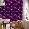 Watercolor Galaxy Wallpaper Plum, Purple, Black and Burgundy 50x1000