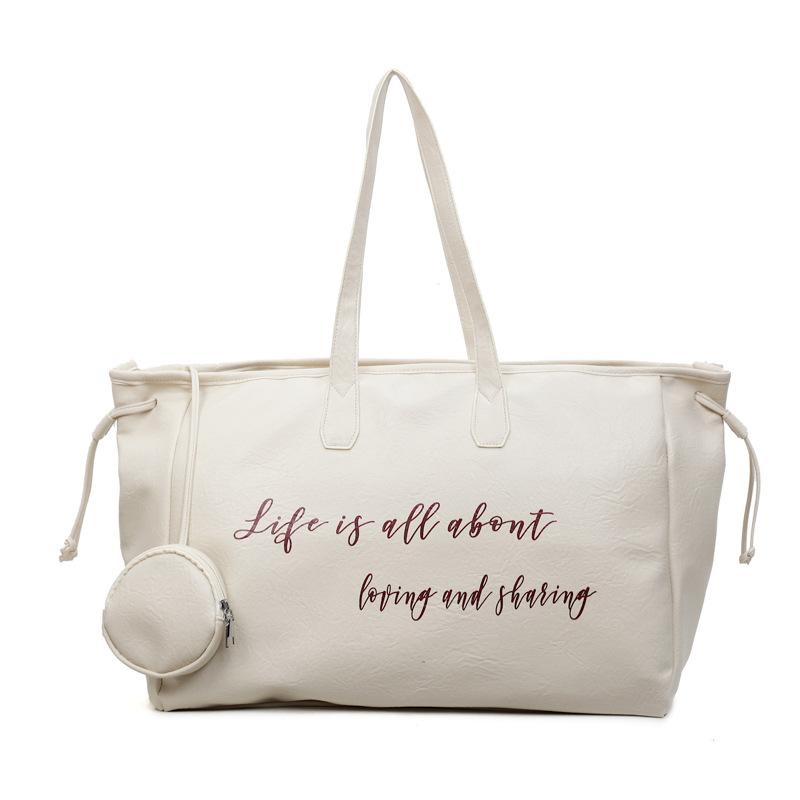 Short trip bag Unisex fashion shopping bag Fitness bag Large capacity luggage Yoga handbag