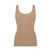 Triumph 5380 Sleeveless 00OX Size Soft To the Touch Top, (Beige), L, 100% Cotton,