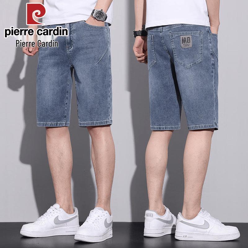 Pierre Cardin Men s Stretch Denim Shorts 30