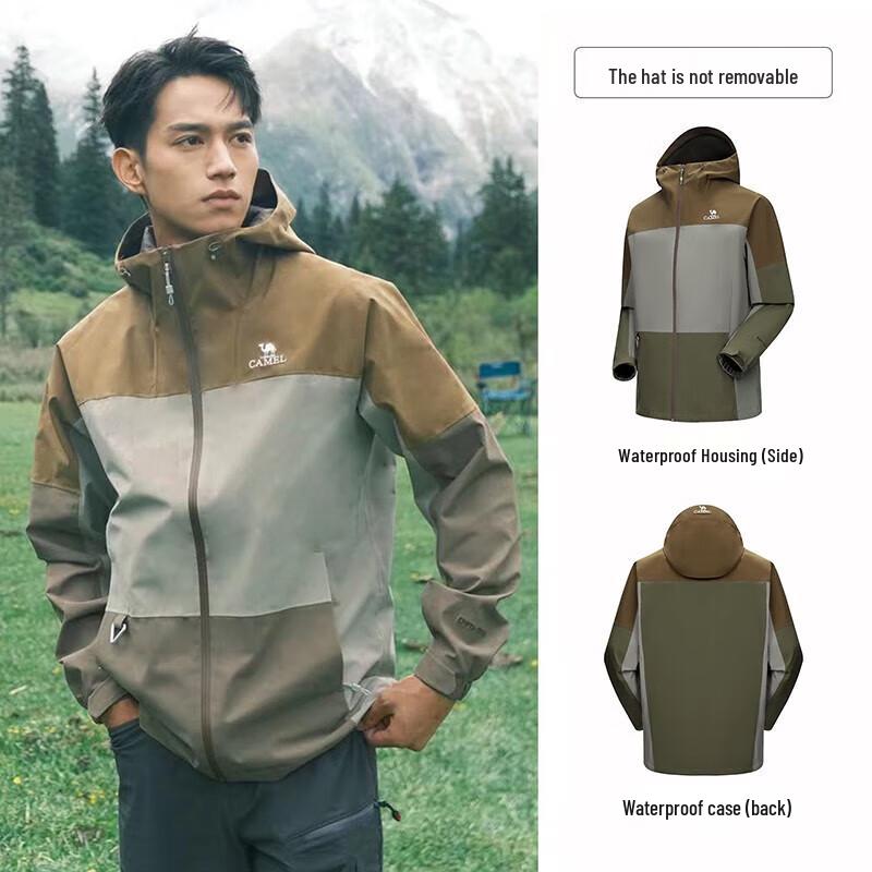 CAMEL JF8340 Men's Single-Layer Outdoor Jacket