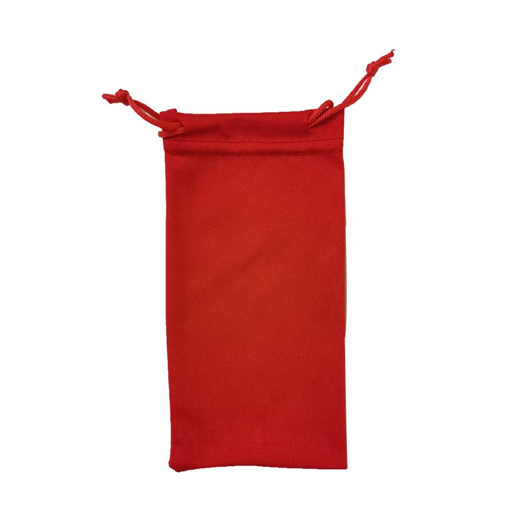 Sunglasses Case Double End Drawstring Strap Portable Supple Myopic Eye Supply Eyewear Carrying Bag Hand Feel Good Eyeglass Pouch